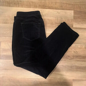 J. Jill Women’s Corduroy Pants Black Size Large Soft